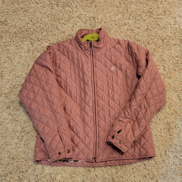 Ariat Soft Pink Lightweight Coat - Picture 1 of 5